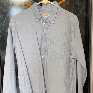 Long sleep button up shirt